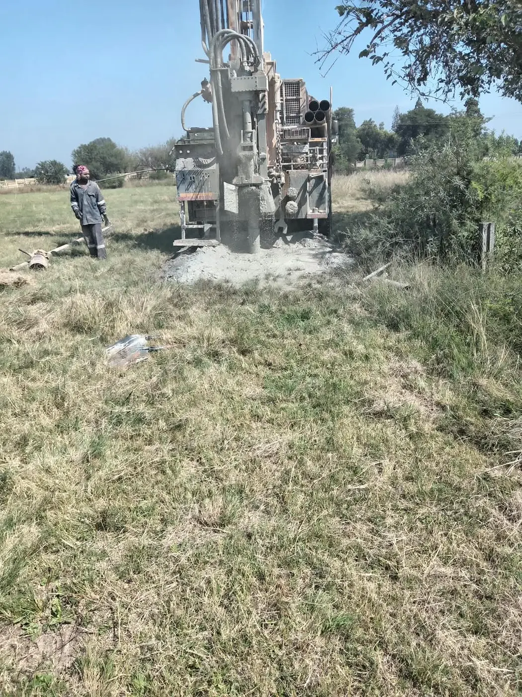 AquaMile borehole drilling project 3