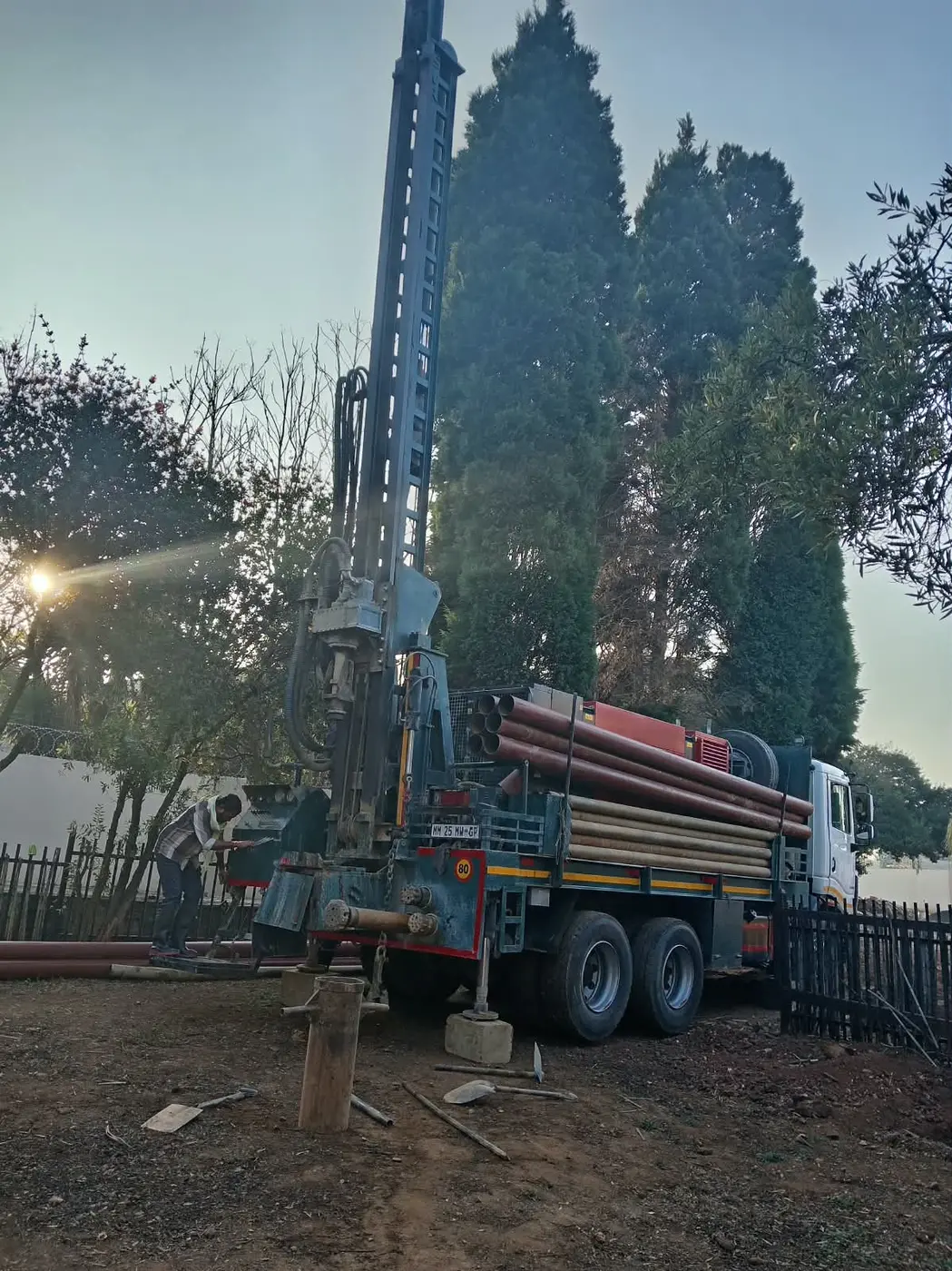 AquaMile borehole drilling project 5