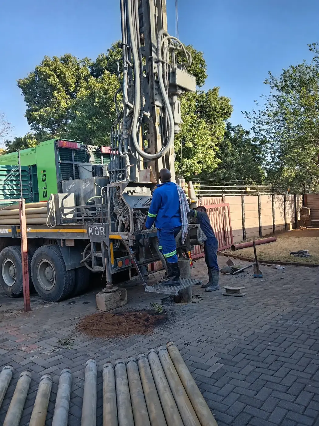 Professional Borehole Drilling in Morningside – AquaMile borehole project